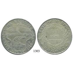Bogotá, Colombia, 8 reales, 1846RS.