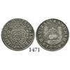 Image 1 : Mexico City, Mexico, pillar 1 real, Philip V, 1734/3MF.