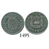 Image 1 : Mexico City, Mexico, pillar 1/2 real, Ferdinand VI, 1751M.
