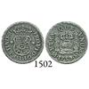 Image 1 : Mexico City, Mexico, pillar 1/2 real, Ferdinand VI, 1759M.