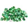 Image 1 : Lot of dozens of medium-sized, Grade-1 quality natural emeralds, 28.5 carats total.