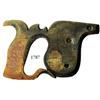 Image 1 : Wooden saw handle.