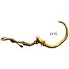 Image 1 : Gold-wire earring or toothpick.