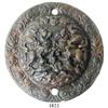 Image 1 : Large bronze medallion depicting battle scene (Granada?).