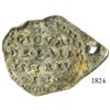 Image 1 : Small, Italian lead seal with Latin lettering.