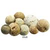 Image 1 : Lot of 9 lead musketballs.