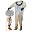 Image 1 : Mark V diving dress (canvas suit) with 1915 Schrader stencil.