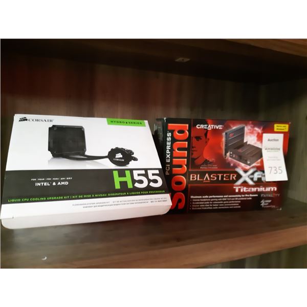 Blaster X & Corsair H55 Cat A