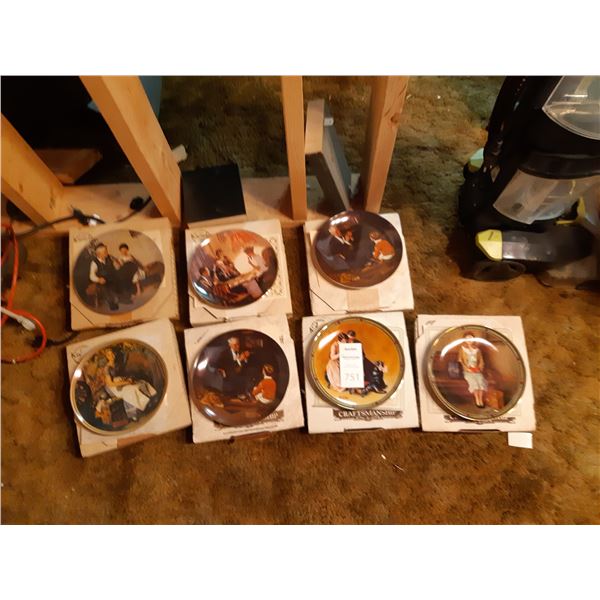 Norman Rockwell Collector Plates Cat A