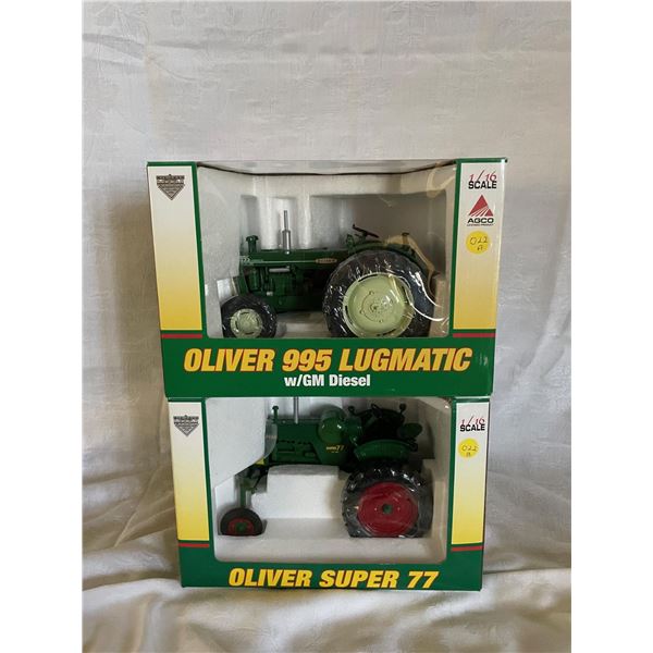 A+B  Mark Twain Great River Toy Show Limited Edition Oliver 995 Lugmatic w/GM Diesel 1/16 and Mark T