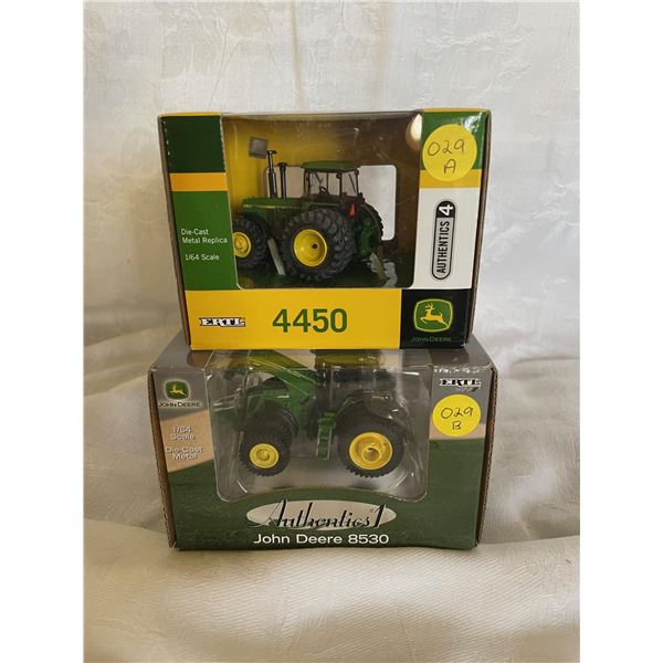 A+B  JD 4450 Authentics 4 1/64 and JD 8530 Authentics 1 1/64