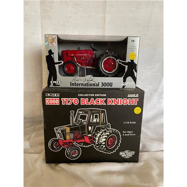 A+B  046 Elvis Presley International 300U 1/6 and ERTL Collector Edition 1170 Black Knight 1/16