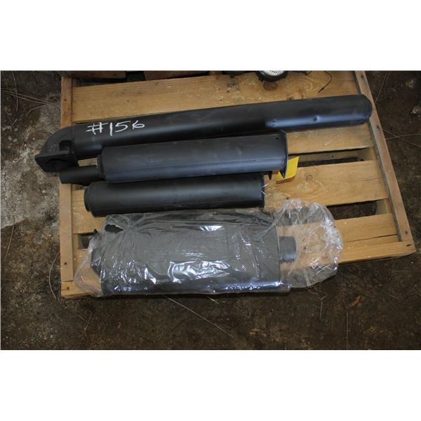 Approx. 4- New Mufflers