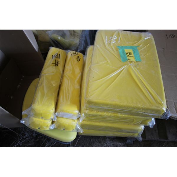 Approx. 5- Seat Cushions and 4- Arm Rests