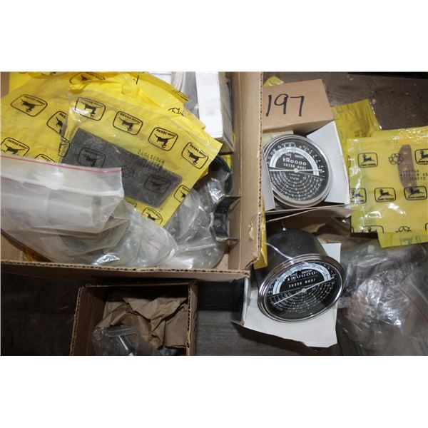 2- Tach's and New JD Parts