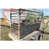 Image 3 : WW single livestock trailer c/w 2500 lb scale, ball hitch