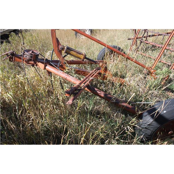 Draw bar c/w 5 section flex harrows