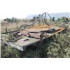 Image 2 : Old hay rack c/w steel framed wagon