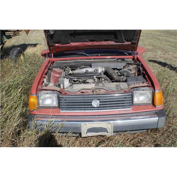 1984 Topaz (Ford)- showing 143,000 KMs SN- 1MEBP73HOFK609907. Diesel, original owner