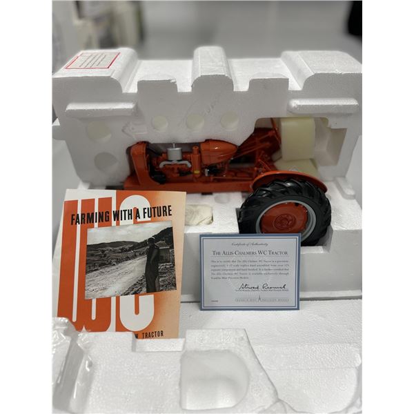Franklin Mint: Allis-Chalmers “WC” Full 2-Plow Tractor (1/12)