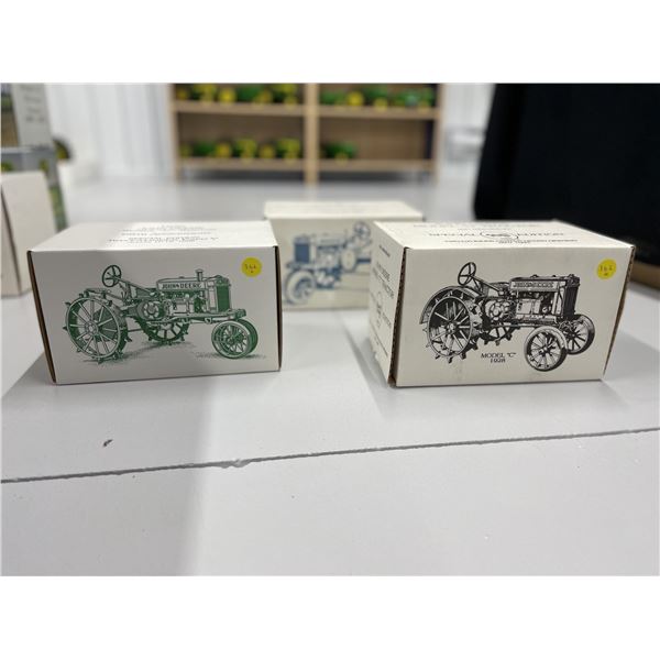 A+B+C  John Deere 65th Anniversary Special Edition Collection (1/16):  1928 JD Model “C” 1929 JD Gen