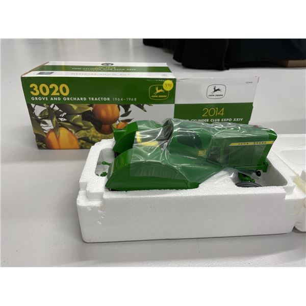 John Deere: Two-Cylinder Club  Expo XXIV 2014 Waterloo, Iowa Official Show Toy; 3020 Grove and Orcha