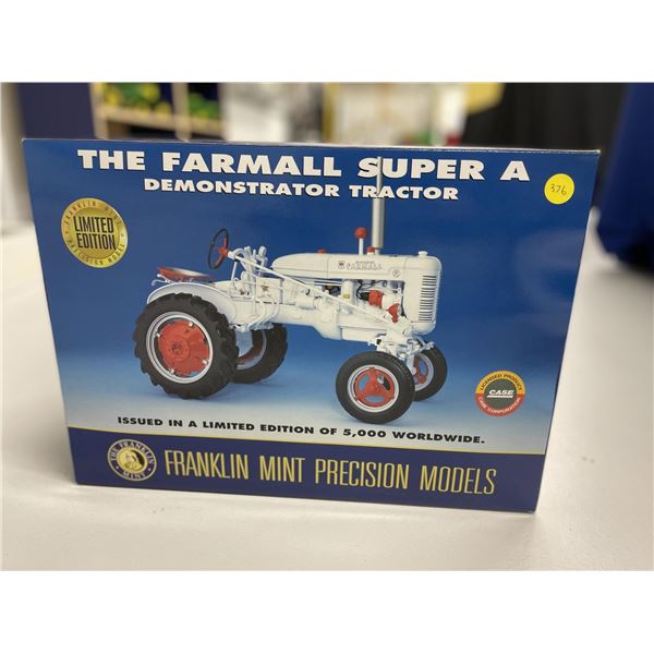 Farmall Super A Demonstrator Tractor Limited Edition 1/12