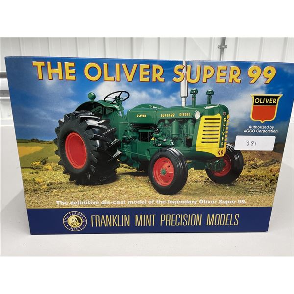 The Oliver Series Super 99 Diesel 1/12 (Franklin Mint Precision Model)