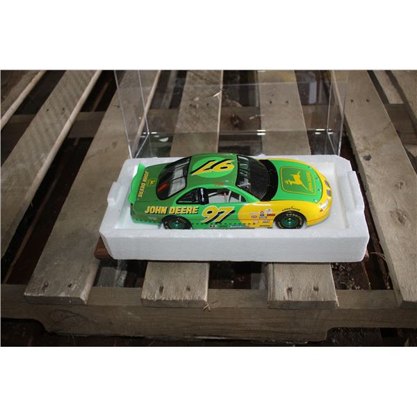 JD #97 Race Car in Display Box