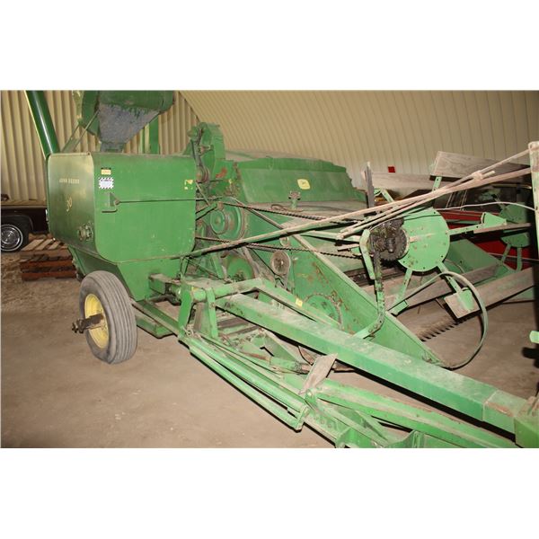 JD 30, SN- 5598, pull type combine c/w extra pickup (nice original condition)