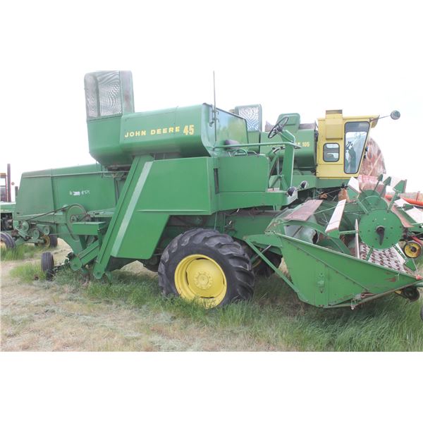 JD  45 Combine c/w PU and Reels, #45-40022