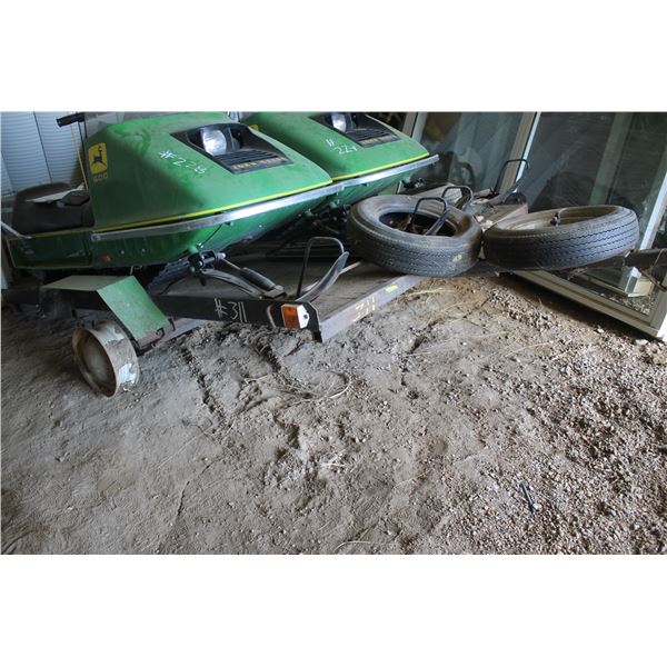 Single Axle Skidoo Trailer c/w New Tires