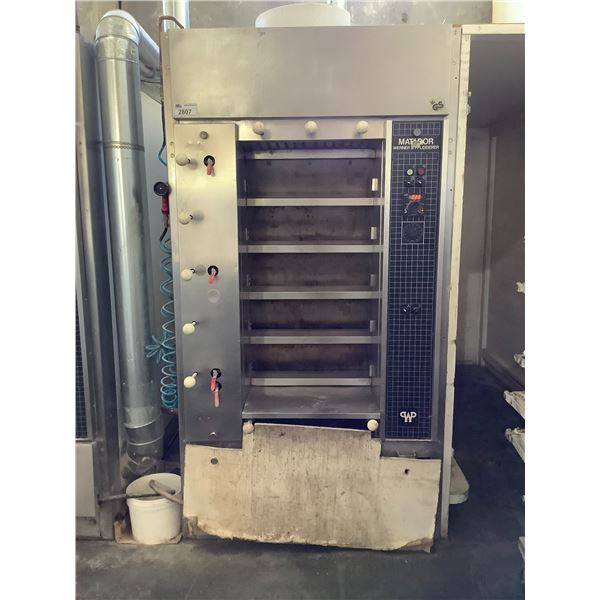 *WERNER & PFLEIDERER OIL MATADOR MADE IN GERMANY 5 BAY BAKERS OVEN MODEL MD 50 (1988) OPERATING