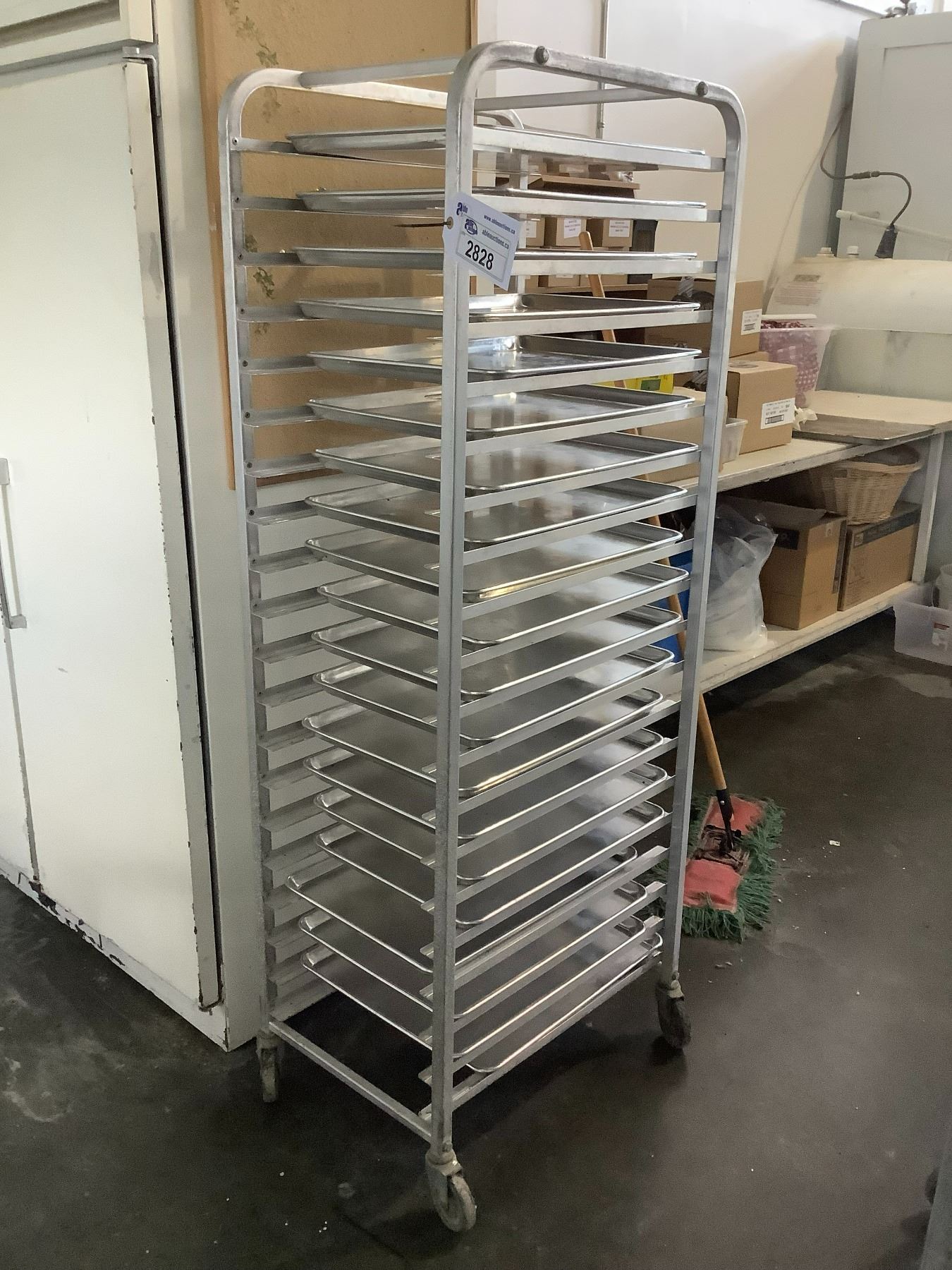 Proofing Rack Ph 20 SHEET MOBILE BAKERS PROOFING RACK (SHEETS NOT INCLUDED)