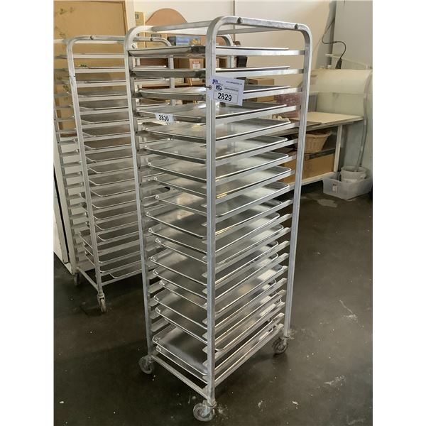 Proofing Rack Ph 20 SHEET MOBILE BAKERS PROOFING RACK (SHEETS NOT INCLUDED) - Able Auctions