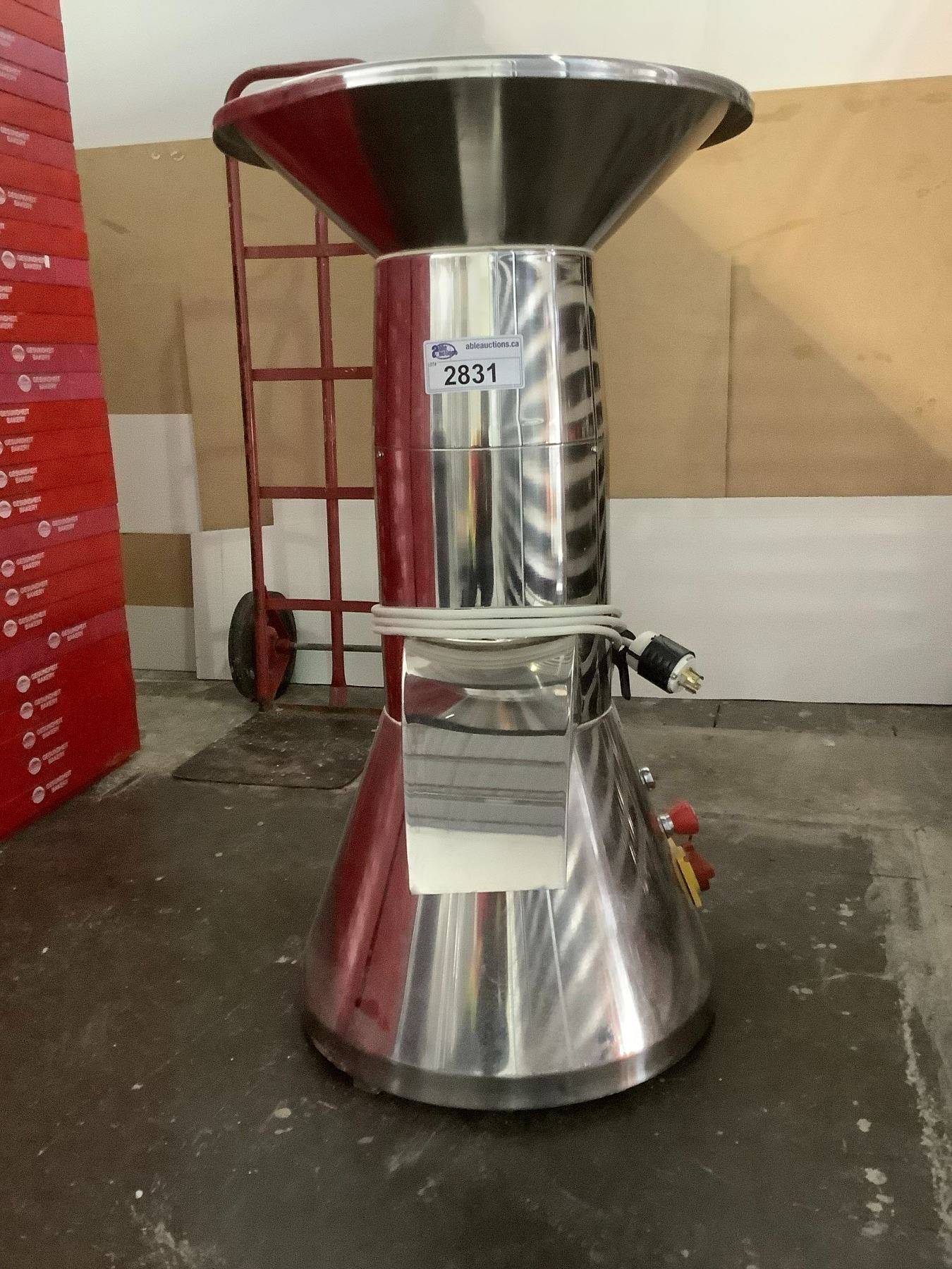 STAINLESS STEEL COMMERCIAL BREAD CRUMB GRINDER 220V Able Auctions stainless-steel-commercial-bread-crumb-grinder-220v-able-auctions