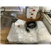 Image 4 : BLOEMHOF BREAD BAGGING MACHINE MODEL M/B 110V WITH 5 BOXES OF PLASTIC & BROWN BAGS