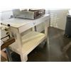 Image 1 : ARBORITE MOBILE EQUIPMENT TABLE 48"X27"38"H (SOME VISIBLE DAMAGE)