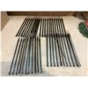 Image 5 : 2 TIER METAL & WOOD PREP TABLED WITH ALL CONTENTS ON TOP & BOTTOM 120"X48"X36"H
