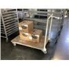 Image 1 : MOBILE CART & 3X25LBS BOXES OF SOFT & MOIST SLICED SWEETENED DRY CRANBERRIES
