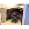 Image 1 : ENTIRE CONTENTS OF OFFICE INCLUDING; FILE CABINET, DESK, CHAIR, OFFICE SUPPLIES & MORE (MUST TAKE