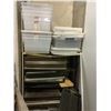 Image 3 : PALLET OF ASSORTED LIGHT RYE & WHITE FLOUR, BAKING SHEETS, BLACK METAL RACK, TOTES & ALL CONTENTS
