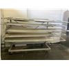 Image 2 : MOBILE 6 TIER PROOFING RACK APPROX. 80"