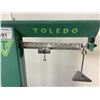 Image 3 : TOLEDO INDUSTRIAL SCALE 1000 LBS CAPACITY MODEL 4180