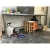 Image 2 : STAINLESS STEEL PREP TABLE 91"X24"X33"H (CONTENTS NOT INCLUDED)