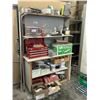 Image 1 : ENTIRE CONTENTS OF SHELVES INCLUDING METAL & WOOD SHELF - MUST TAKE ALL