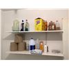 Image 2 : LAUNDRY SINK, PAPER TOWEL DISPENSER & CONTENTS OF SHELVES