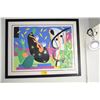 Image 1 : FRAMED PLATE SIGNED SERIGRAPH "LA DANSEUSE CREOLE"; HENRI MATISSE 1952 (53 1/2" X 42 1/4")