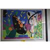 Image 2 : FRAMED PLATE SIGNED SERIGRAPH "LA DANSEUSE CREOLE"; HENRI MATISSE 1952 (53 1/2" X 42 1/4")