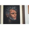 Image 2 : FRAMED VINTAGE VELVET PAINTING, "TAHITIAN CHIEF"; SIGNED LEE TIG, TAHITI (22" X 28")